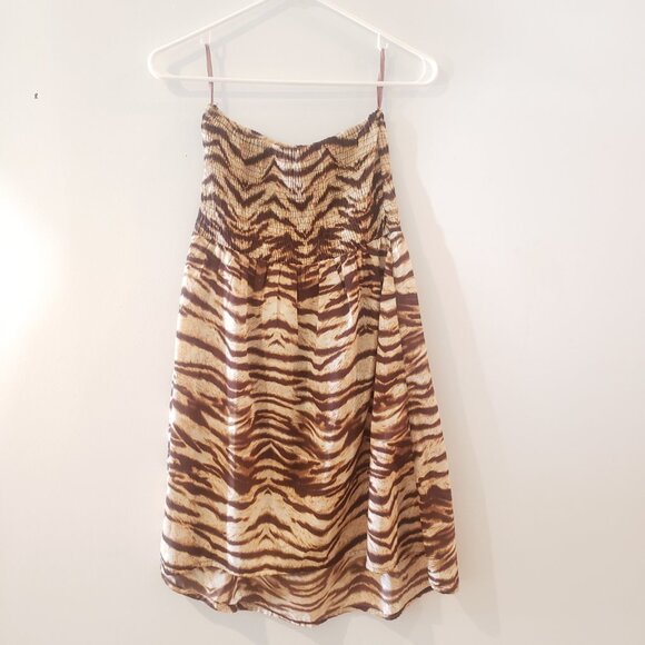 3/$21 Animal Print Strapless Lightweight Dress - Picture 8 of 8
